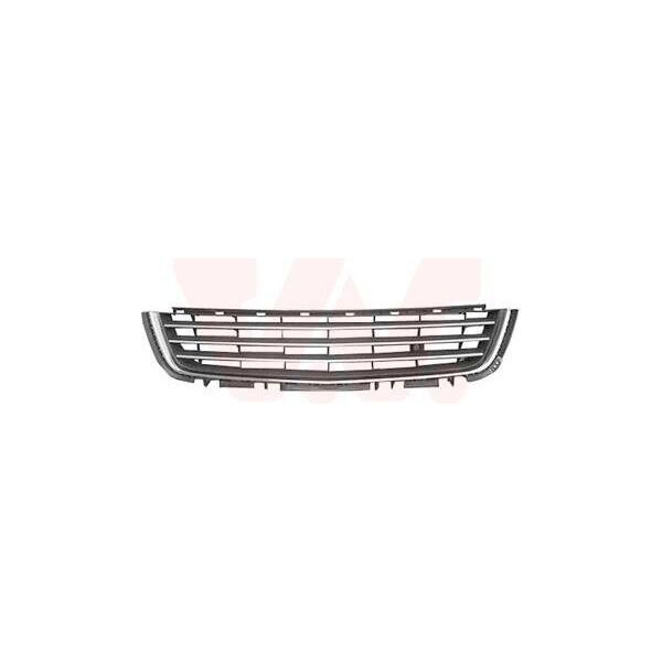 Van Wezel Griglia Paraurti Anteriore (3748590) Per Opel Astra H Family | Griglia,-image