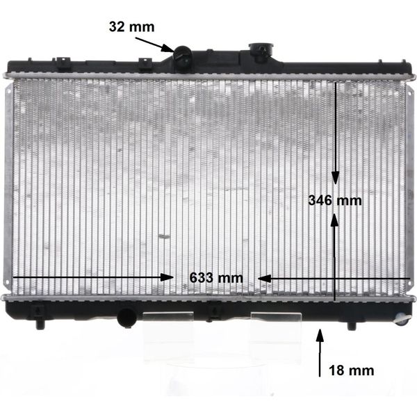 Mahle Radiatore Originale Cr 162 000S Per Toyota Celica (ST20_ AT20_)-image