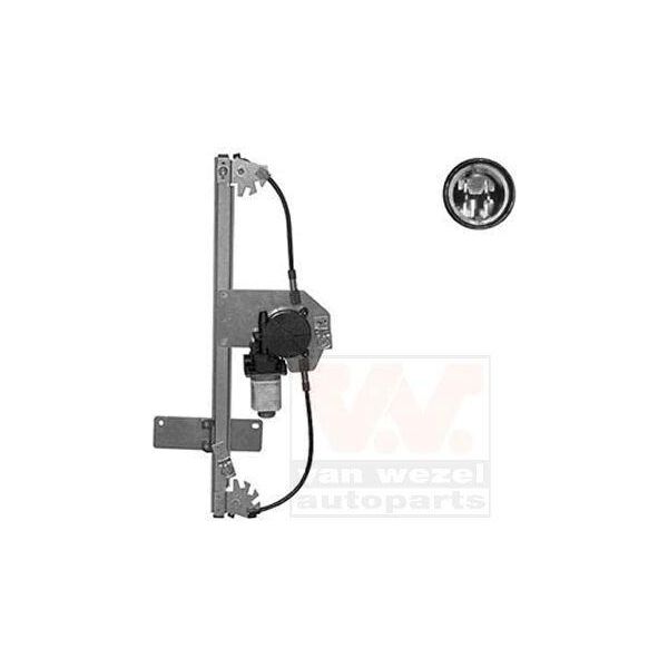 Van Wezel 4029263 - Oe 9221FT Regolatore Del Finestrino, Anteriore Sinistro Per 207 Sw (Wk), 207 (Wa, Wc)-image