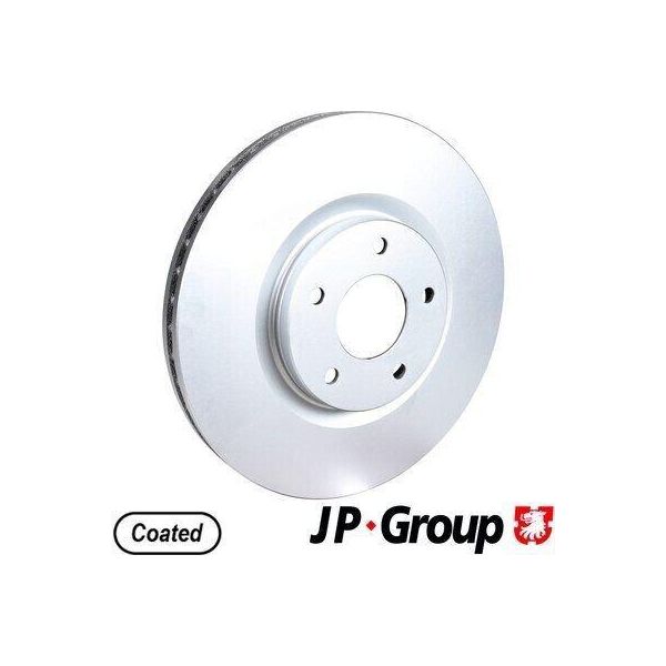 2X Disco Freno Jp Group 4063101500 Anteriore Per Renault Koleos (Hy_) 320Mm-image