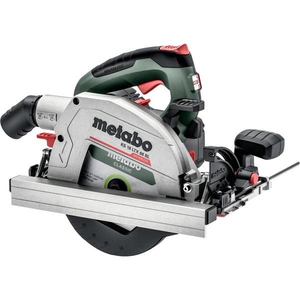 Metabo Ks 18 Ltx 66 Bl Sega Circolare A Batteria 165 Mm Senza Batteria 18 V (611866850)-image
