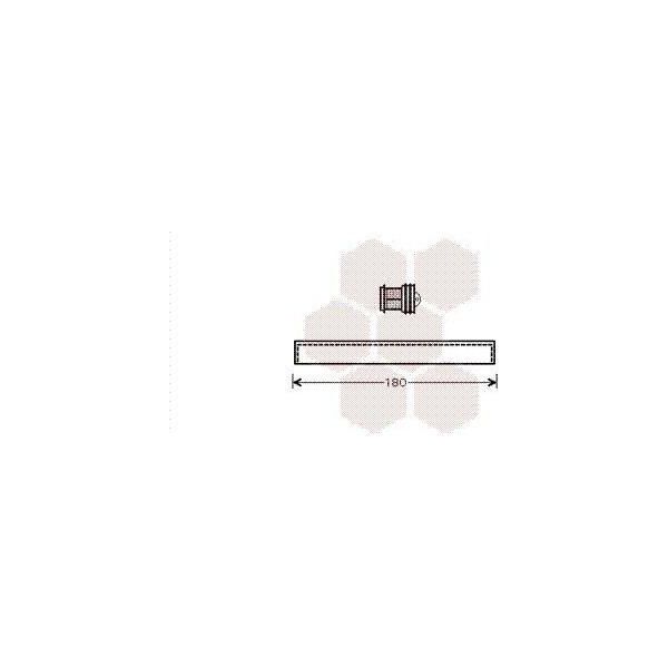 Van Wezel Asciugacapelli Asciugacapelli 1700D343 Per Opel Corsa D Hatchback (S07)-image