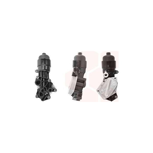 Van Wezel 17013710 Radiatore Olio Motore Per Fiat 500 (312) 500 C (312) Punto (199) Panda Hatchback (312, 319) 500L (351, 352) Per Alfa Romeo Mito (955)-image