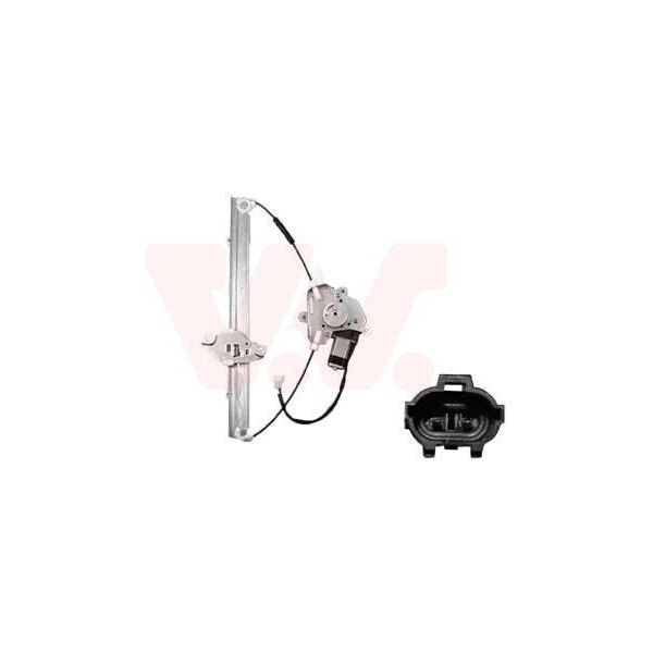 Regolatore Di Finestrini Anteriore Sinistro Da Van Wezel Con Motore Elettrico (8202261) Ferramenta Interna Del Regolatore Di Finestrini-image