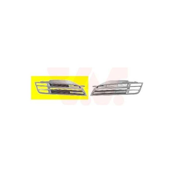 Van Wezel 3328512 - Griglia Radiatore Oe 62320 AX600, Destra Per Micra Iii (K12)-image