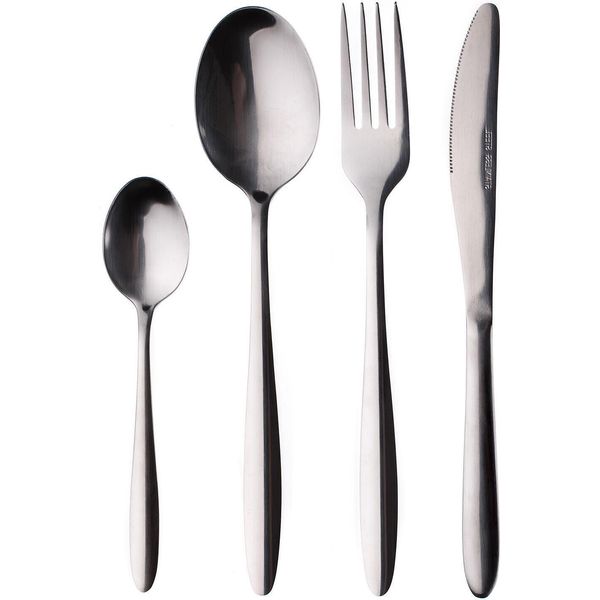 Set Di Posate In Acciaio Inox Sheila, 24 Pezzi-image