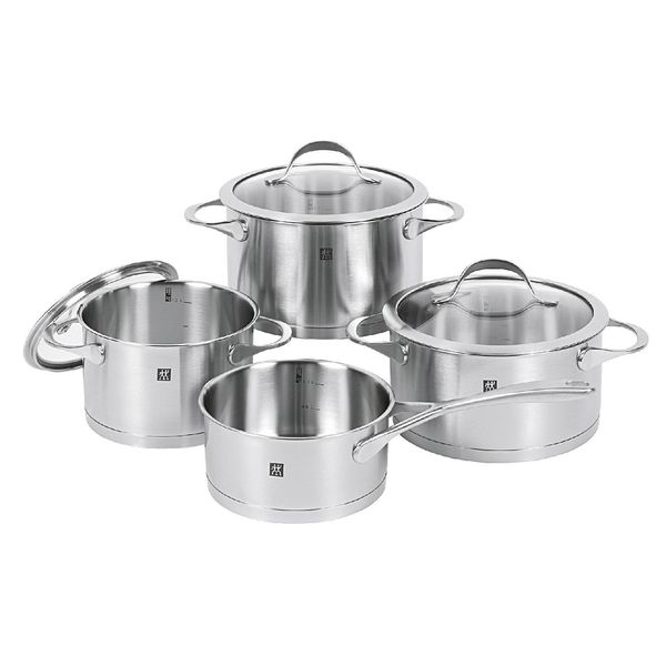 Set Di Pentole Zwilling Essence 4 Pezzi In Acciaio Inox 66220-003-0-image