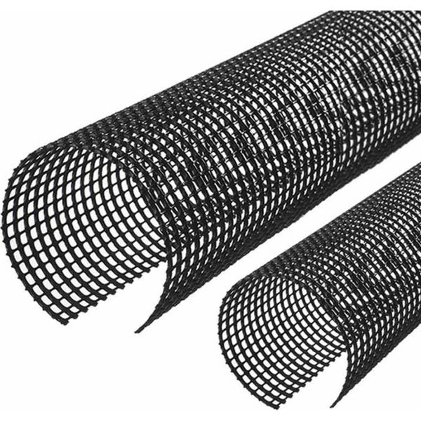 Aquaduqt Parafoglie Medio - ø 7-11 Cm - 5 Pezzi Da 100 Cm (5 Metri) - Parafoglie - Griglia Per Grondaie-image