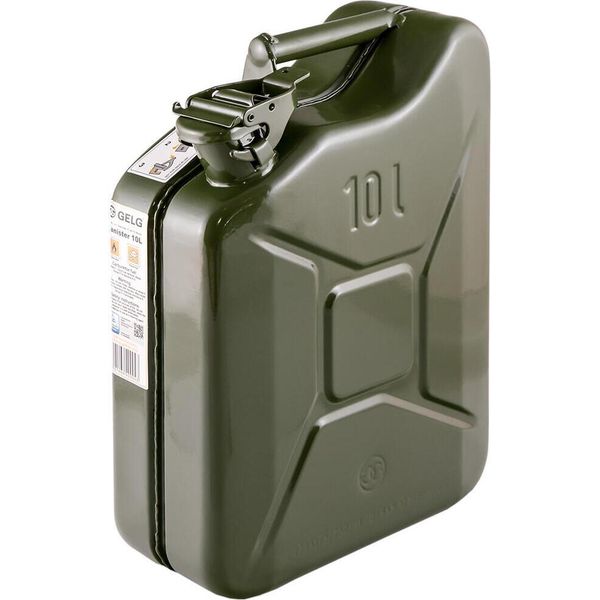 Tanica Di Carburante 10L In Metallo.-image