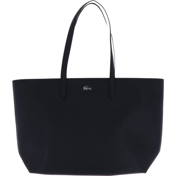 Lacoste Borsa A Tracolla Borsa Shopper Anna Zipped Shopping Bag Noir Farine Nero-image