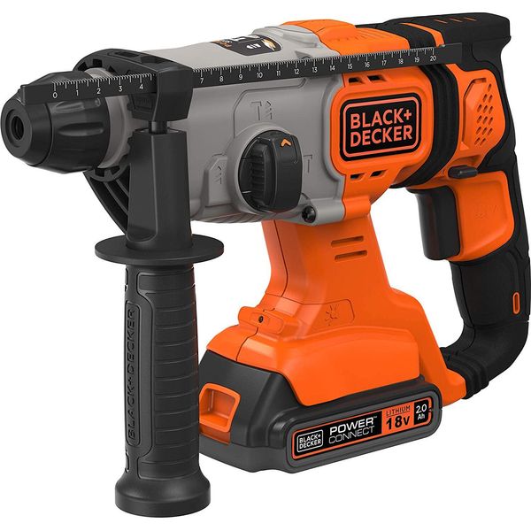 Black & Decker BCD900D1S-QW, Sds Plus, Nero, Rosso, 1,8 Cm, 1880 Giri/Min, 1,3 Cm, 2,5 Cm-image