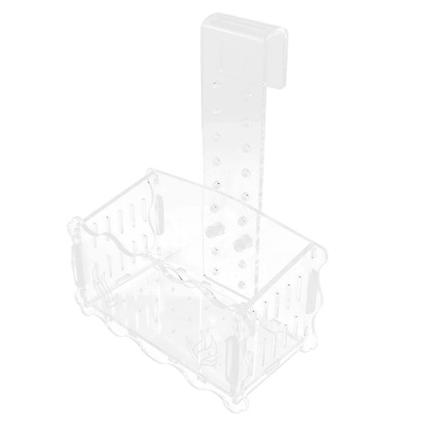 Fioriera Acquatica Dell'acquario, Tazza Acrilica Della Pianta Acquatica, Supporto Della Pianta Acquatica Appesa Dell'acquario, Supporto Delle Piante Acquatiche, Tazza Della Fioriera Dell'acquario, Decorazione Del Aquascape Del Serbatoio Di Pesce-image