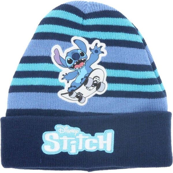 Cappello Invernale Lilo & Stitch Cappello Caldo Per Bambini - Taglia Unica Blu Scuro-image