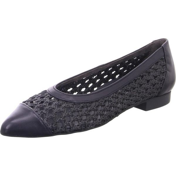 Paul Green Ballerine Da Donna In Pelle Liscia Nera Taglia: 38-image