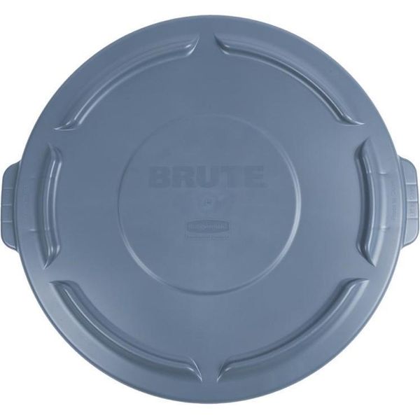 Rubbermaid FG263100GRAY Coperchio Rubbermaid Brute Con Maniglia, Grigio-image