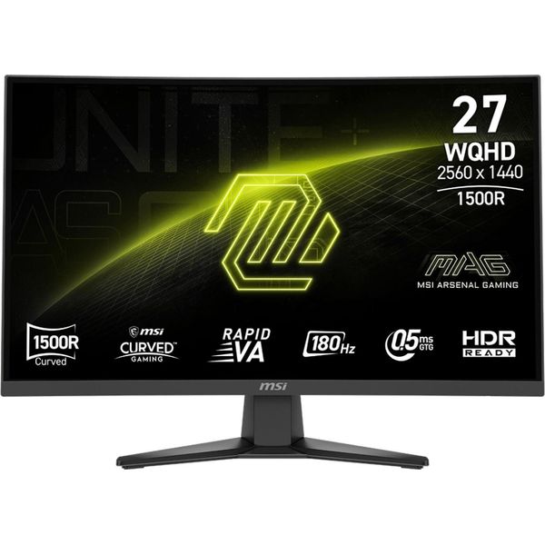 Msi Mag 275CQFDE E18, 68,6 Cm (27"), 2560 X 1440 Px, Wide Quad Hd, 0,5 Ms, Nero"-image
