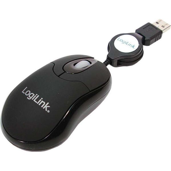 Logilink Logilink ID0016 Mouse Da Ufficio Ambidestro Usb Type-A Ottico 800 Dpi-image