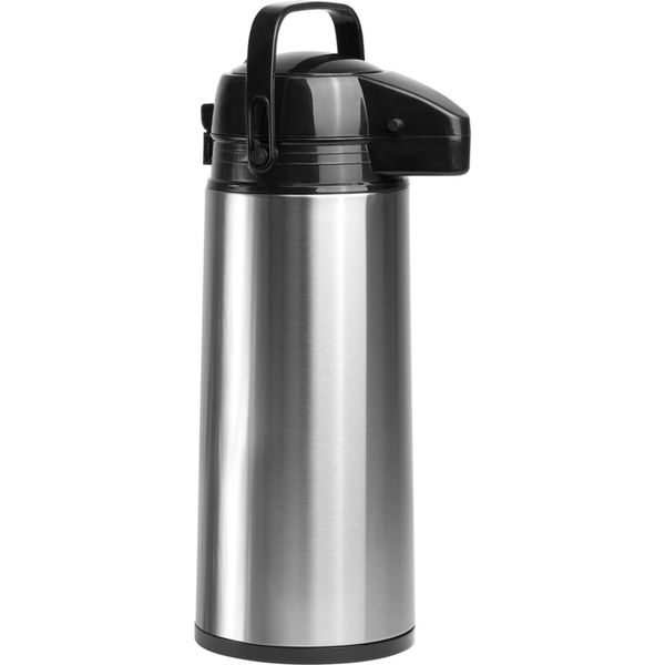Caraffa A Pompa In Acciaio Inox Caraffa Thermos Da 1,9 Litri-image