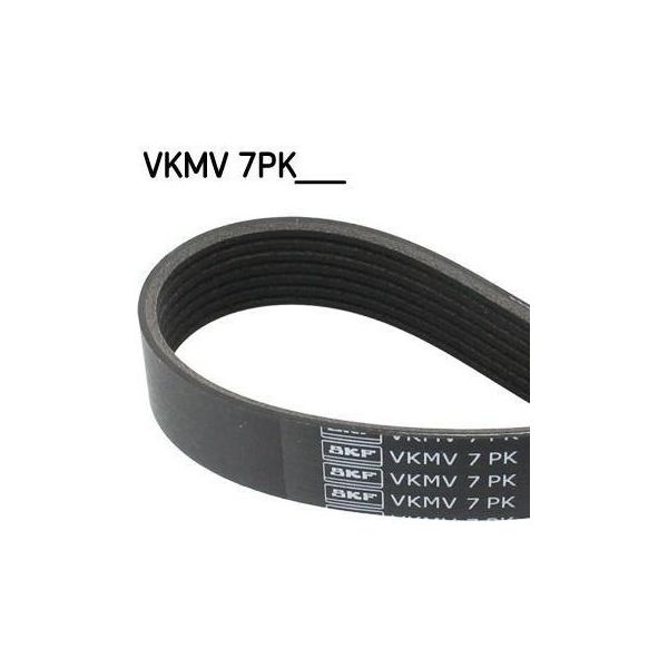 Cinghia Trapezoidale Dentata Skf 2271 Mm Adatta Per MERCEDES-BENZ Classe E Berlina (W211) Vkmv 7PK2271-image