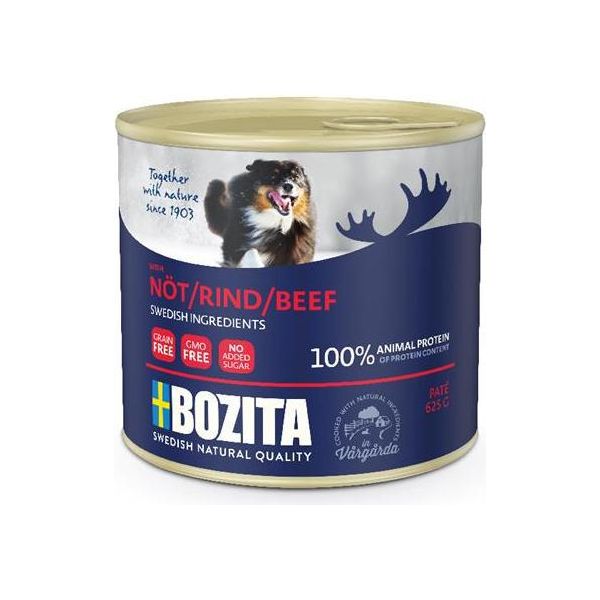 Bozita 625Gx6 Paté Mit Rind Dog-image