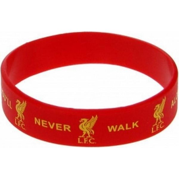 Polsino Ufficiale In Silicone Del Liverpool Fc BS776 (Taglia Unica) (Rosso)-image