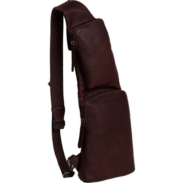 The Chesterfield Brand Borsa A Tracolla Logan Sling Bag Brown Marrone-image