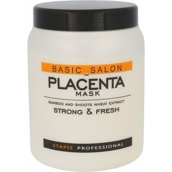 Maschera Per Capelli Basic Salon Placenta Per Donne 1000 - Stapiz-image
