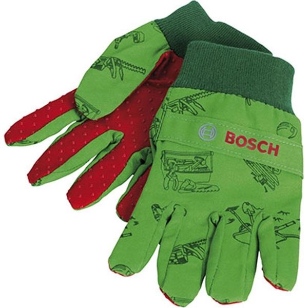 Guanti Da Giardinaggio Theo Klein 2798 Bosch | Guanti In Cotone Traspirante Al 90% | Taglia Unica | Dimensioni: 10 Cm X 1 Cm X 19 Cm | Giocattolo Per Bambini Dai 3 Anni In Su-image