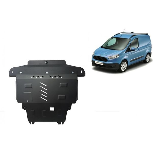 Protezione Antincastro In Acciaio Per Il Motore Del Ford Transit Courier-image