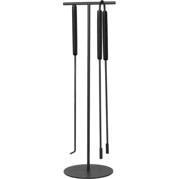 Blomus Ashi Set Camino 3 Pezzi Acciaio Verniciato A Polvere Nero 75,5 Cm (H)-image