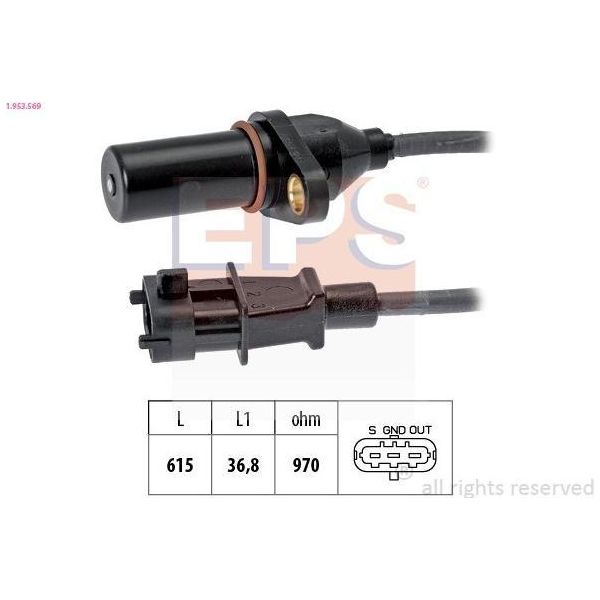 Sensore Posizione Albero Motore Hyundai Santa Fe 2.2Crdi 05--image