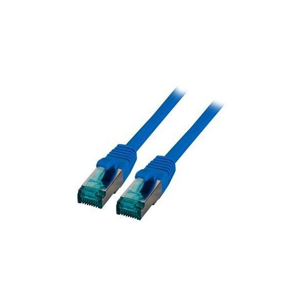 Efb MK6001.15BL Efb RJ45 Patchkabel S/Ftp, Cat.6A, Lszh, 15M, Blau-image
