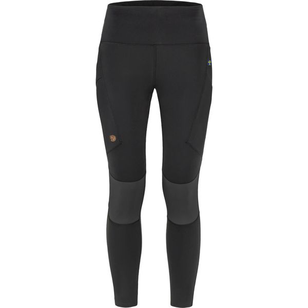 FjäLlräVen Abisko Trekking Tights Pro W Nero/Grigio Ferro Xl Outdoorové Kalhoty-image