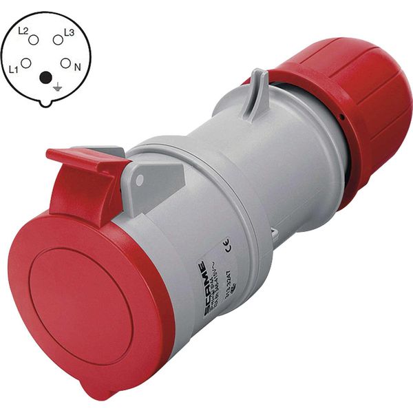 Scame Giunto 5P 32A/400V, IP44, A6313-image