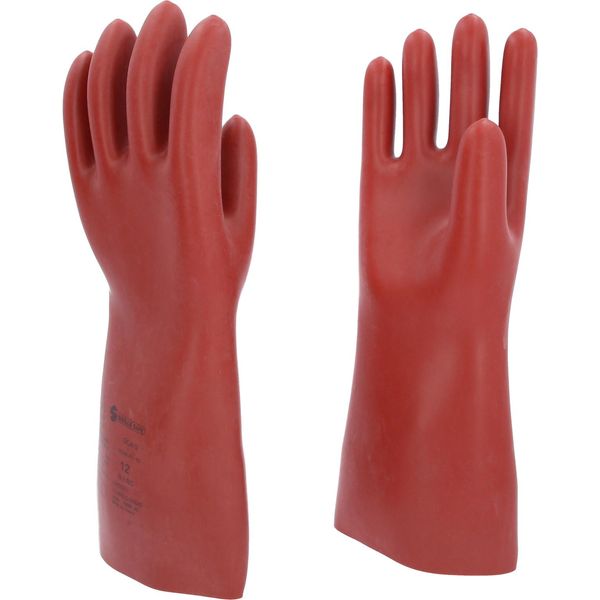 Ks Tools Guanto Di Protezione Per Elettricisti Con Protezione Meccanica E Termica Taglia 12 Classe 0 Rosso - 117.0009-image