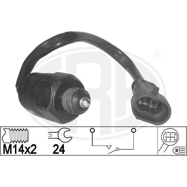 Era 330889 - Oe 93860 02501 Interruttore, Luce Di Retromarcia Per I10 (Pa), I10 (Ba, Ia), I10 (AC3, AI3), I20 (Pb), I20 (Gb, Ib), Picanto (Sa), Picanto (Ta), Picanto (Ja), Rio Iii (Ub), Rio Iv (Fb, Sc, Yb), Stonic (Yb)-image