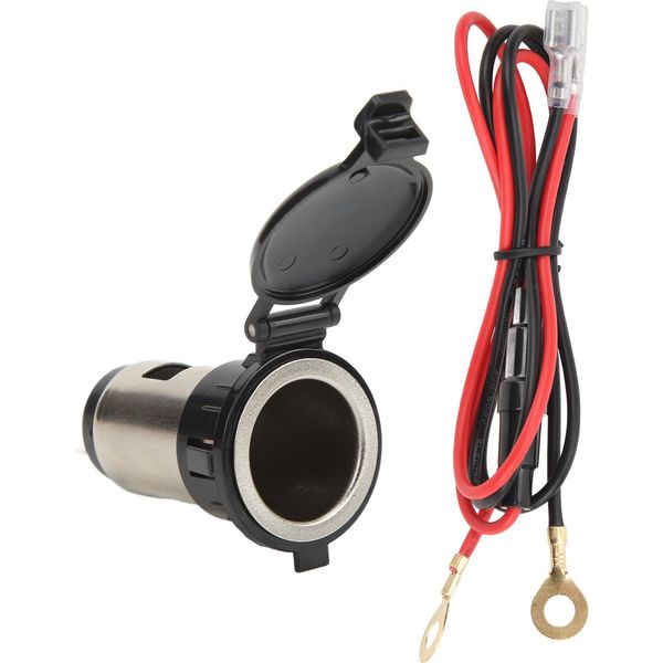 Presa Accendisigari Auto -Presa Di Corrente 12-24 V Per Auto -Camion -Caravan -Barca - Moto-image