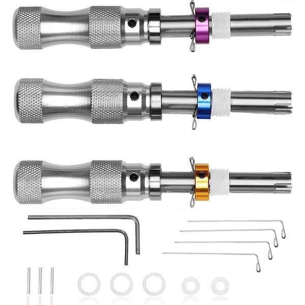Set Di Grimaldelli Tubolari Per Principianti E Fabbri Professionisti, Kit Di Attrezzi In Acciaio Inox Per Il Grimaldello-image