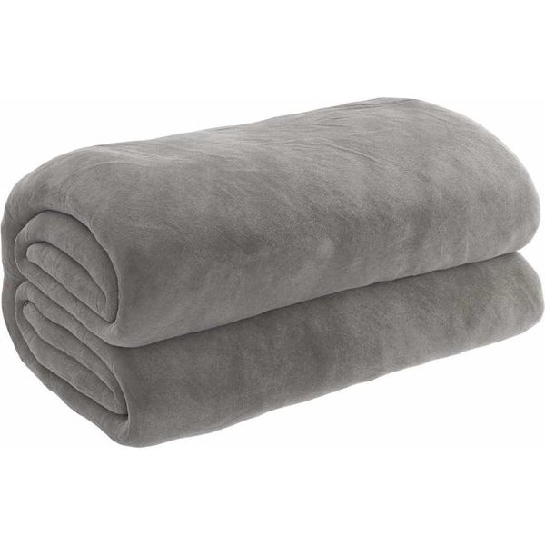 Coperta Appesantita Con Rivestimento Grigio 150X200 Cm 7 Kg Di Tessuto-image