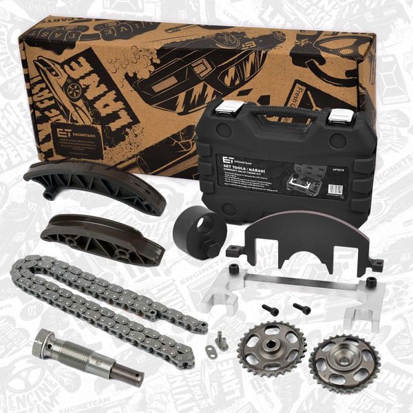Et Engineteam RS0055VR7 Kit Catena Di Distribuzione Catena Di Distribuzione Adatta Per MERCEDES-BENZ Classe C Berlina (W204) Classe C Station Wagon (S204) Classe E Berlina-image