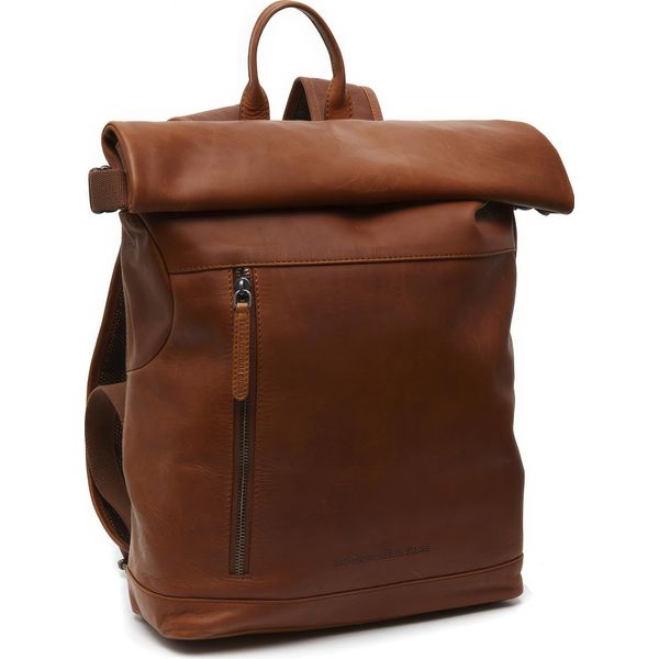 The Chesterfield Brand Pelle Zaino Per Il Tempo Libero Zaino Con Scomparto Per Laptop Mazara Backpack 12L Cognac Marrone Chiaro-image