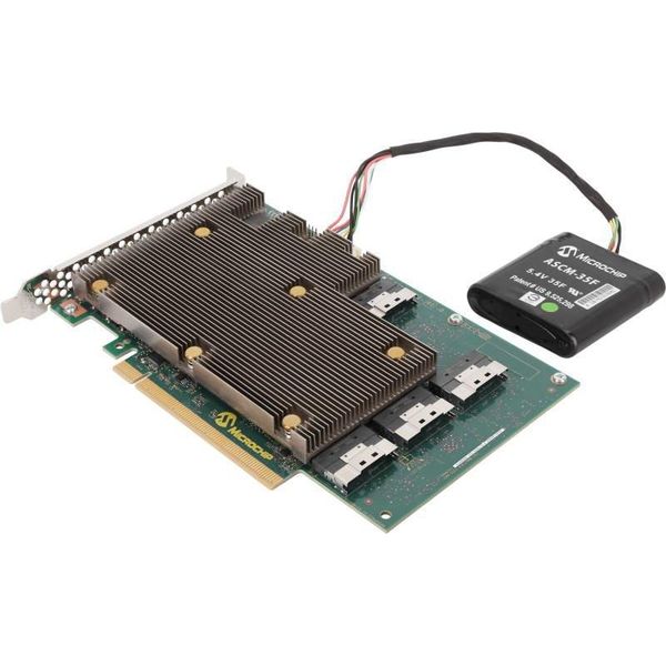 Microchip Technology Microchip Smartraid 3200 Series 3258P-32I/E - Speichercontroller Raid - Raid-Controller - M.2 Nvme-image