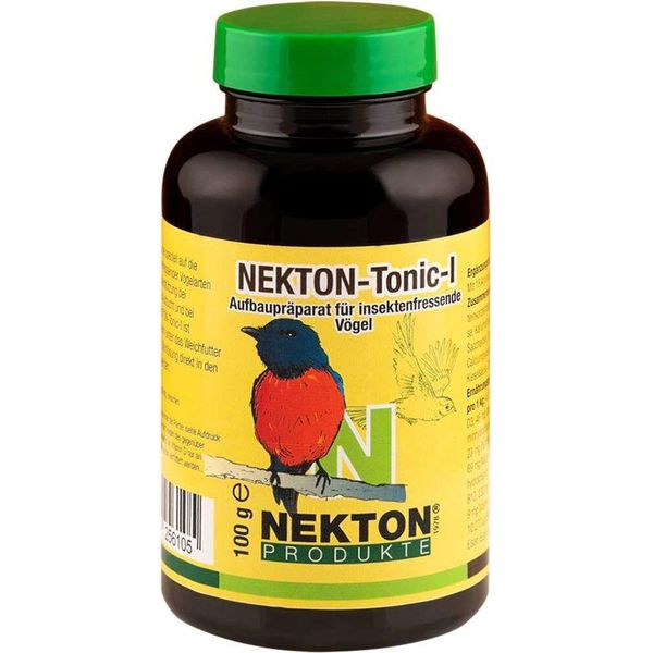 Nekton Tonic I 100G - Tonico Per Insettivori - Integratore Alimentare Per Varie Specie Di Uccelli-image