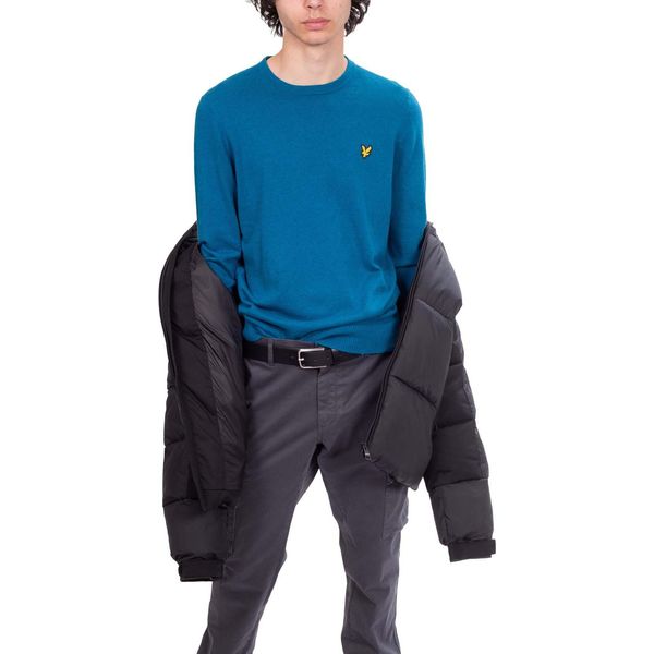 Lyle & Scott - Maglia Uomo Essenziale In Misto Lana - Taglia L-image