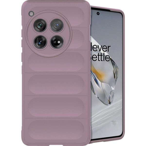 Custodia Oneplus 12 - Silicone - Custodia/Copertura Morbida Imoshion - Viola-image