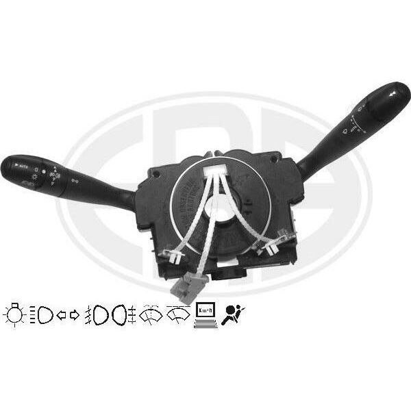 Era 440466 Interruttore Al Volante Interruttore Combinato Adatto Per Peugeot 206 Hatchback (2A/C) 206 Cc (2D) 206 Sw (2E/K) Partner Combispace (5F) Partner Furgone-image