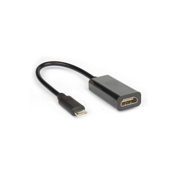 Hamlet XVAUC-HDM4K Adattatore Cavo Video Usb Tipo-C Hdmi Tipo A (Standard) Nero-image