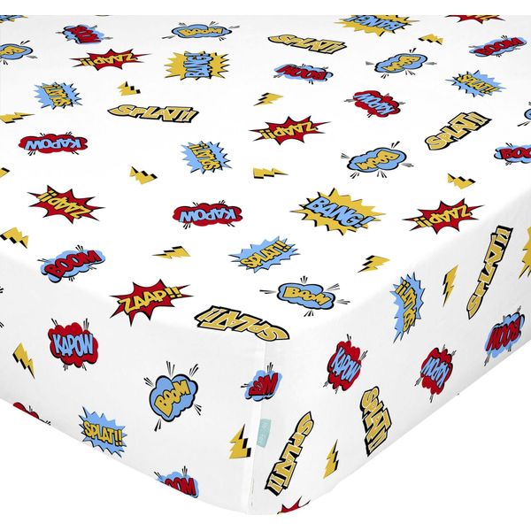 Lenzuolo Happyfriday Mr Fox Bianco Colorato 90 X 200 X 32 Cm-image