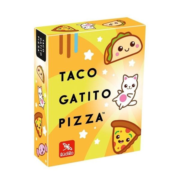 Ludilo - Taco Kitty Pizza - Giochi Da Tavolo Per Bambini 4+ - Giochi Educativi - Giochi Di Carte Per Bambini Ludilo-image