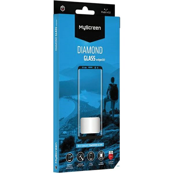 Ms Diamond Glass Edge 3D Realme 12 Pro+5G Czarny/Nero-image